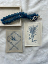 Blue Dove and Ivy Motif