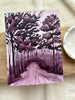 Purple Wooded Path