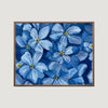 Forget Me Nots In Blue Print