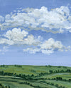 Summer Green Landscape Giclée Print