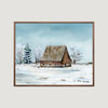 Winter In The Country Landscape Giclée Print