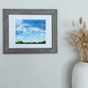 Big Blue Sky Landscape Watercolor Giclée Print