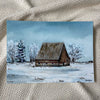 Winter In The Country Landscape Giclée Print